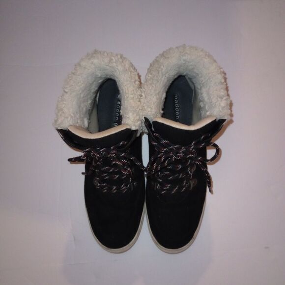 🆕👟Madden Girl Paige Sneaker Ankle Wedge Boots - Picture 3 of 9